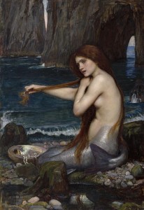 人魚姫　John_William_Waterhouse_-_Mermaid