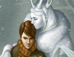 snow queen and boy