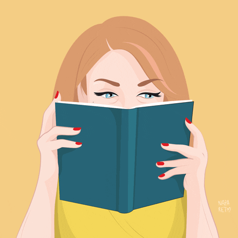 reading woman